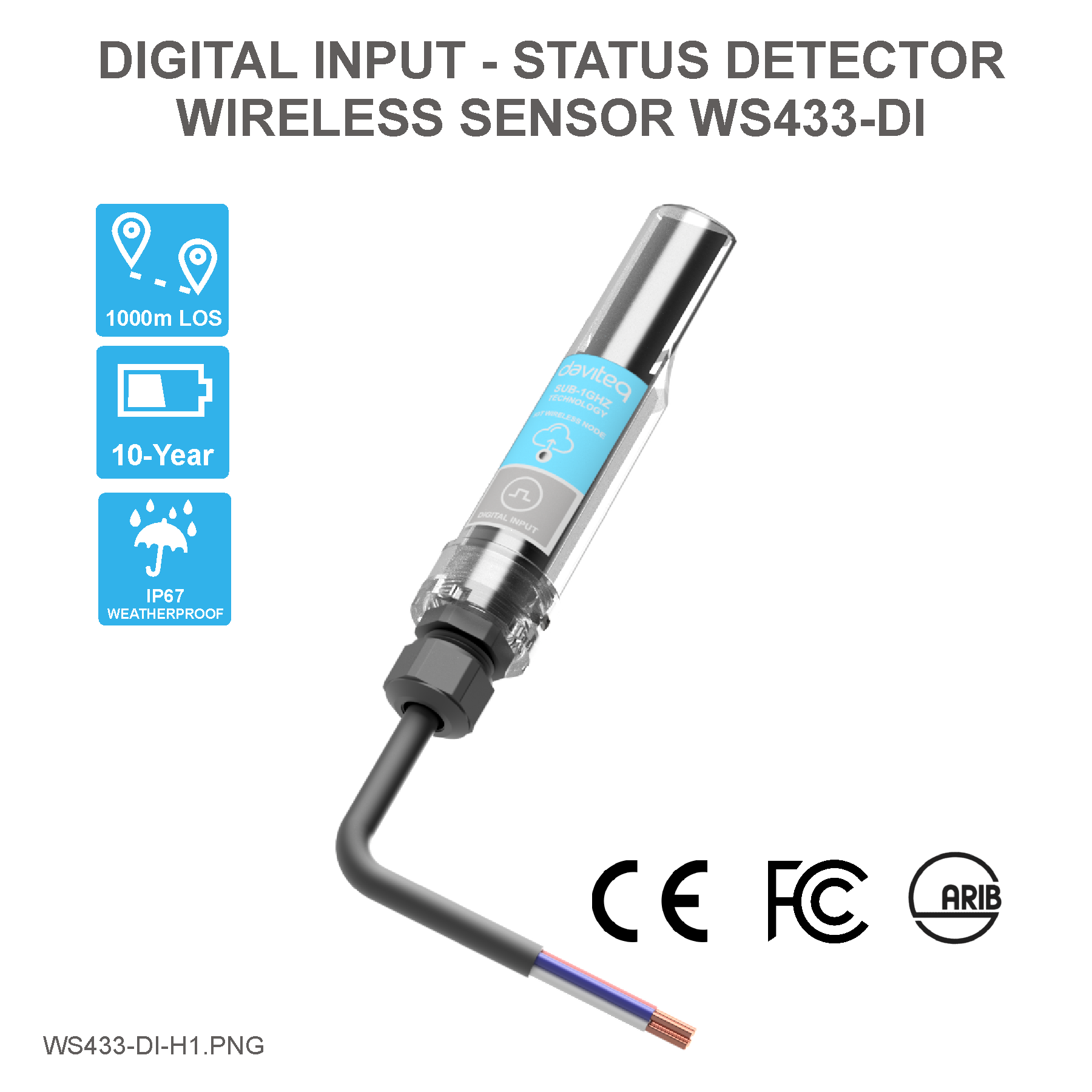 Wireless sensor Digital Inputs