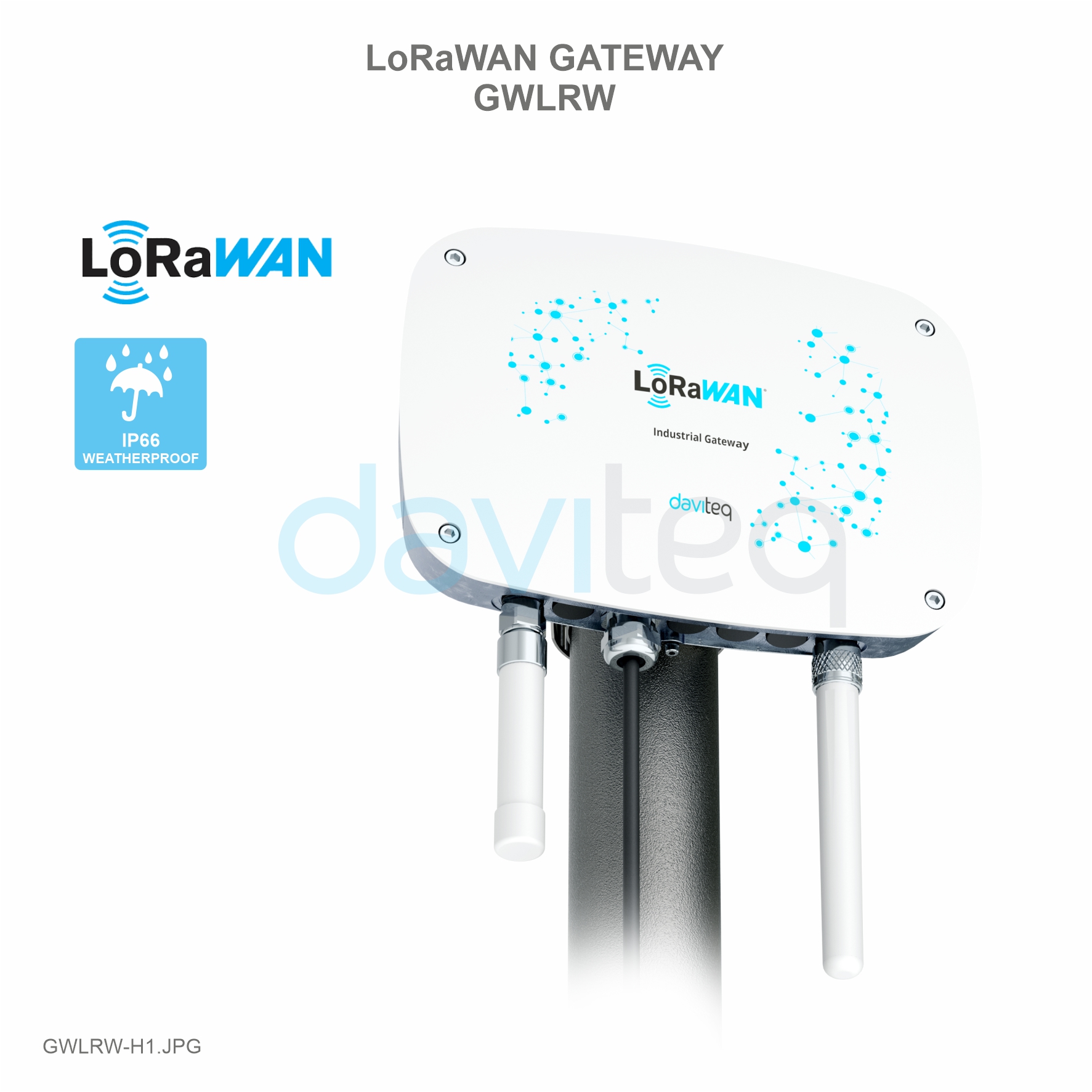 Bộ LoRaWAN Gateway ngoài trời