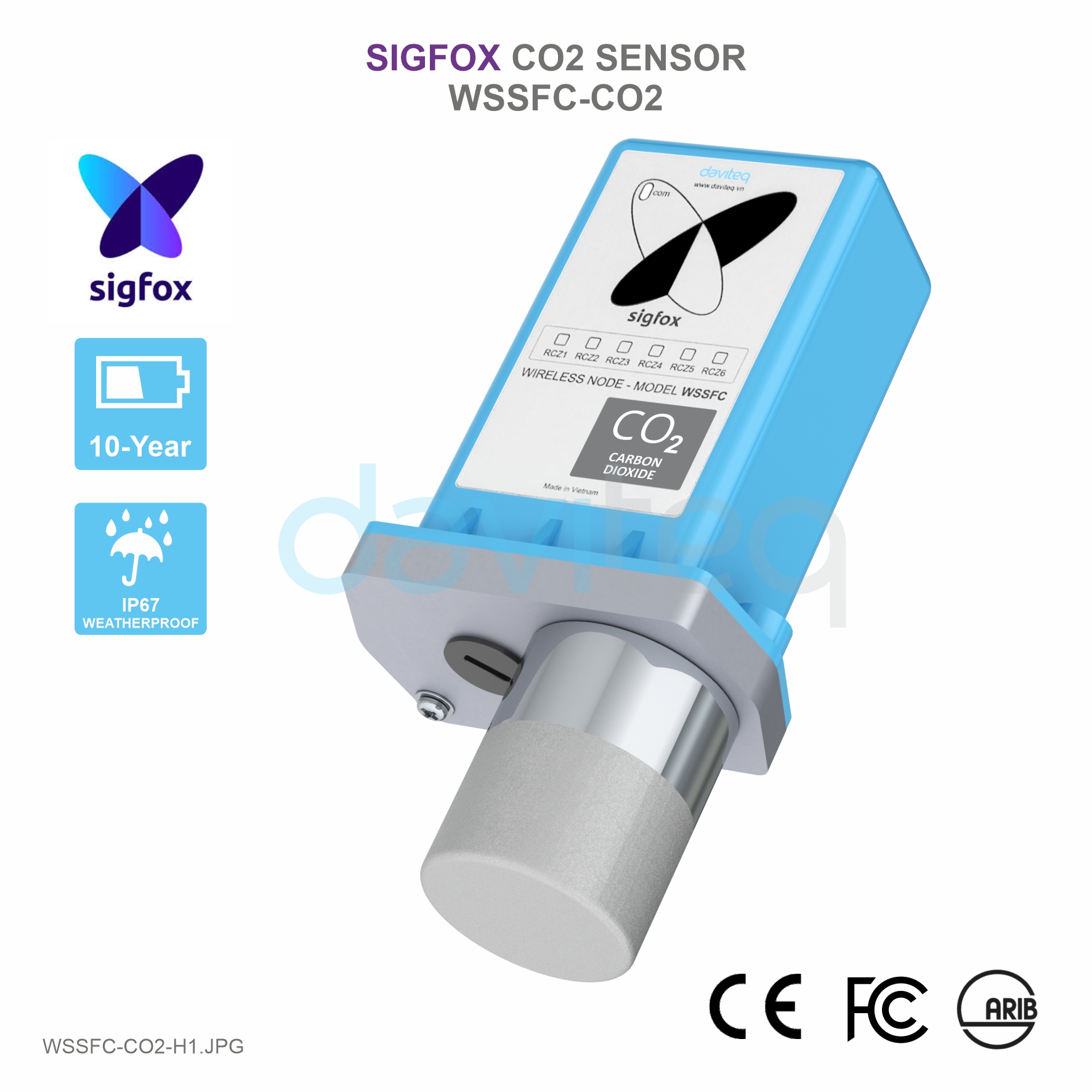 Sigfox CO2 Sensor