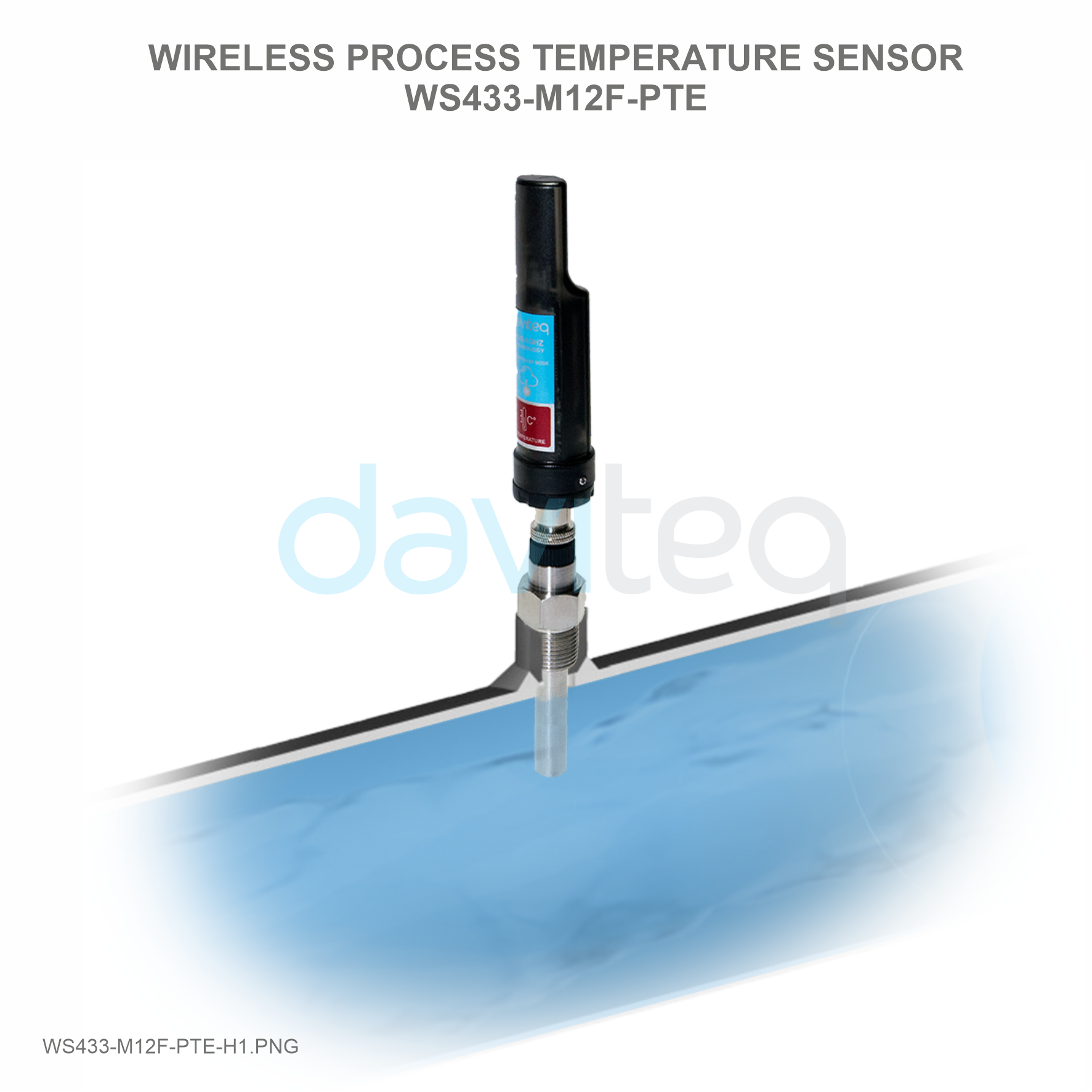 Wireless Process Temperature Sensor